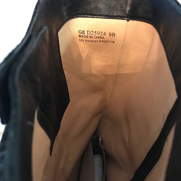 Cole Haan Black Suede Button Boots - Picture 7 of 7